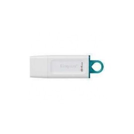 Memoria USB Kingston DataTraveler Exodia, 64GB,  USB 3.2, Blanco