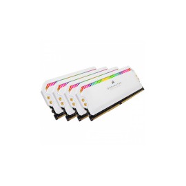 Kit Memoria RAM Corsair Dominator Platinum RGB White DDR4, 4000MHz, 32GB (4 x 8GB), CL19, XMP