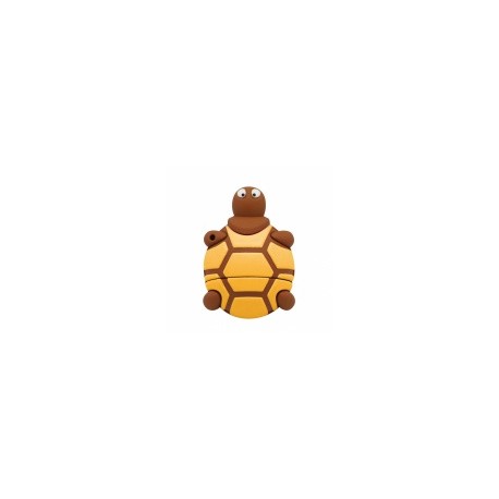Memoria USB BRobotix 190432-26, 32GB, USB 2.0, Tortuga Amarilla