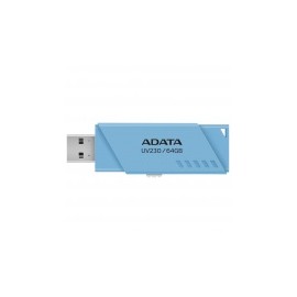 Memoria USB Adata UV230, 64GB, USB 2.0, Azul
