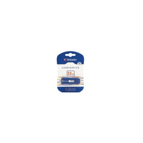 Memoria USB Verbatim 97408, 32GB, USB 2.0, Azul