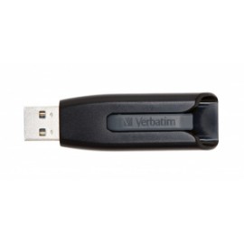 Memoria USB Verbatim V3, 32GB, USB 3.0, Negro/Gris