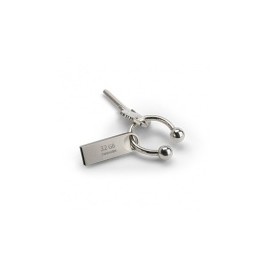 Memoria USB Toshiba TransMemory U401 Metal, 32GB, USB 2.0, Plata