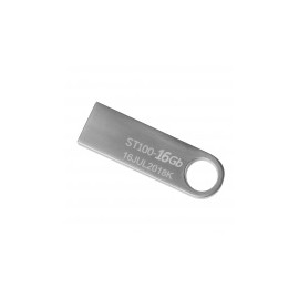 Memoria USB Stylos STMUSB2B, 16GB, USB 2.0, Plata