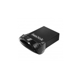 Memoria USB SanDisk Ultra Fit, 16GB, USB 3.0, Lectura 130MB/s, Negro