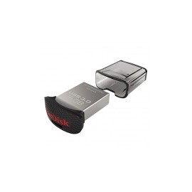Memoria USB SanDisk Ultra Fit CZ43, 64GB, USB 3.0, Negro