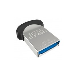 Memoria USB SanDisk Ultra Fit CZ43, 32GB, USB 3.0, Negro