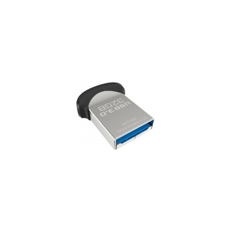 Memoria USB SanDisk Ultra Fit CZ43, 32GB, USB 3.0, Negro