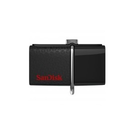 Memoria USB SanDisk Ultra Doble OTG, 32GB, USB 3.0/Micro USB, Negro