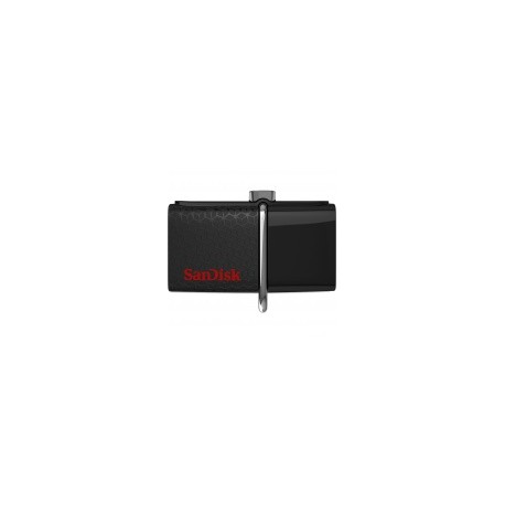 Memoria USB SanDisk Ultra Doble OTG, 32GB, USB 3.0/Micro USB, Negro