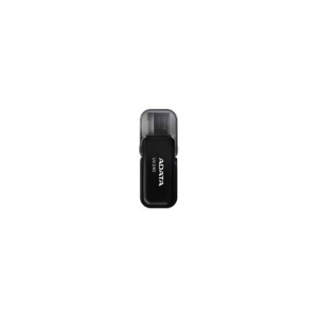 Memoria USB Adata UV240, 16GB, USB 2.0, Negro