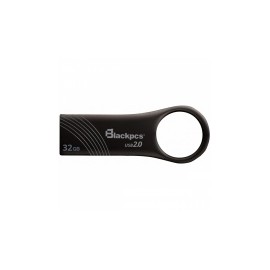 Memoria USB Blackpcs MU2102, 32GB, USB 2.0, Lectura 12MB/s, Escritura 4MB/s, Gris