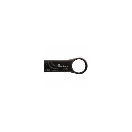 Memoria USB Blackpcs MU2102, 32GB, USB 2.0, Lectura 12MB/s, Escritura 4MB/s, Gris