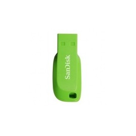 Memoria USB SanDisk Cruzer Blade, 16GB, USB 2.0, Verde