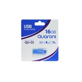 Memoria USB Quaroni QU-01, 16GB, USB 2.0, Azul