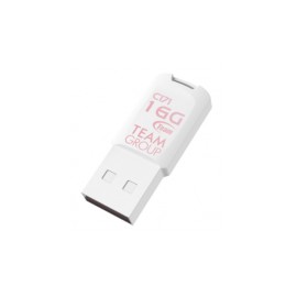 Memoria USB Team Group C171, 16GB, USB 2.0, Blanca