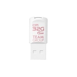 Memoria USB Team Group C171, 32GB, USB 2.0, Blanca