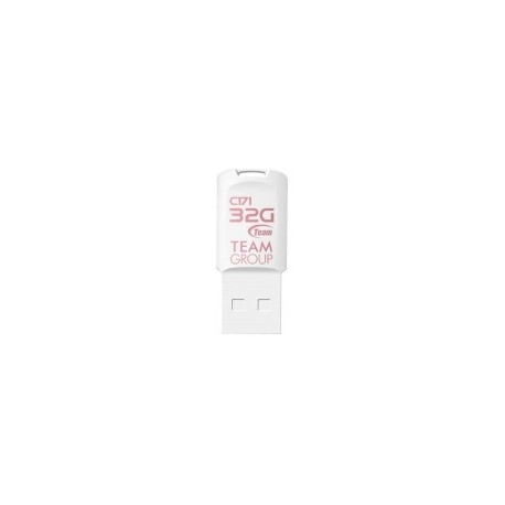 Memoria USB Team Group C171, 32GB, USB 2.0, Blanca