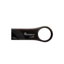 Memoria USB Blackpcs MU2102, 16GB, USB 2.0, Lectura 12MB/s, Escritura 4MB/s, Gris