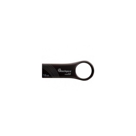 Memoria USB Blackpcs MU2102, 16GB, USB 2.0, Lectura 12MB/s, Escritura 4MB/s, Gris