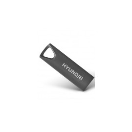 Memoria USB Hyundai Bravo Deluxe, 16GB, USB 2.0, Lectura 10MB/s, Escritura 3MB/s, Gris