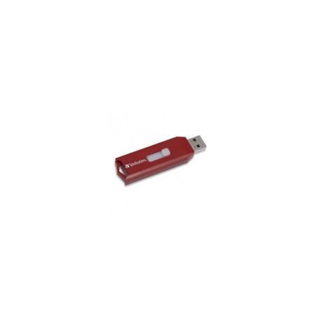 Memoria USB Verbatim Store 'n' Go, 16GB, USB 2.0, Rojo