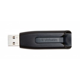 Memoria USB Verbatim Store 'n' Go V3, 16GB, USB 3.0, Negro/Gris