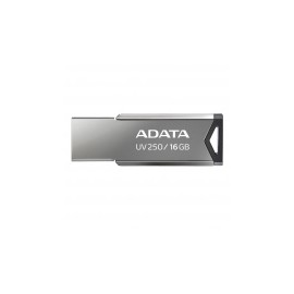 Memoria USB Adata UV250, 16GB, USB 2.0, Plata