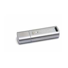 Memoria USB Kingston DataTraveler Locker+ G2, 8GB, USB 2.0, Lectura 10MB/s, Escritura 5MB/s, Plata