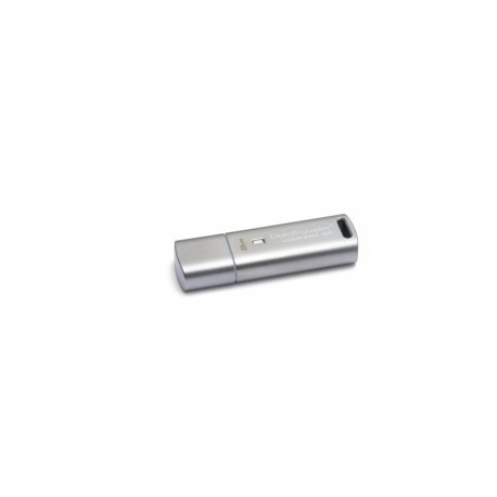 Memoria USB Kingston DataTraveler Locker+ G2, 8GB, USB 2.0, Lectura 10MB/s, Escritura 5MB/s, Plata