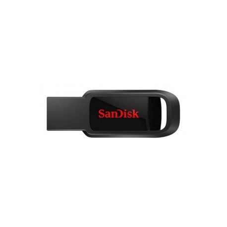 Memoria USB SanDisk Cruzer Spark, 16GB, USB 2.0, Negro/Rojo