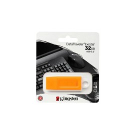 Memoria USB Kingston DataTraveler Exodia, 32GB, USB A, Naranja