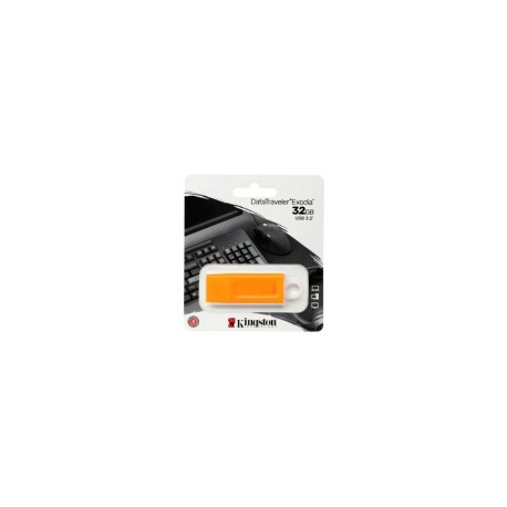 Memoria USB Kingston DataTraveler Exodia, 32GB, USB A, Naranja