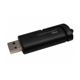 Memoria USB Kingston DataTraveler 104, 64GB, USB 2.0, Negro