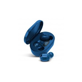 Ghia Audífonos Intrauriculares TWS-1A, Inalámbrico, Bluetooth, Azul