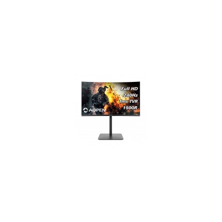 Monitor Gamer Curvo Acer AOPEN 32HC5QR Zbmiiphx 31.5", Full HD, Widescreen, FreeSync, HDMI, Bocinas Integradas (2 x 2W), Negro