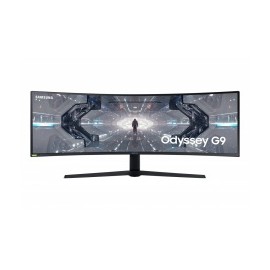 Monitor Gamer Curvo Samsung Odyssey G9 49", Super Ultra Widescreen, G-Sync, 240Hz, HDMI, Negro/Blanco