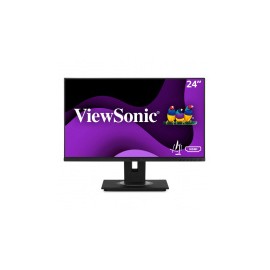 Monitor ViewSonic VG2448a LED 24", Full HD, Widescreen, HDMI, Bocinas Integradas (2 x 2W RMS), Negro ― ¡Compra y recibe $200 pe