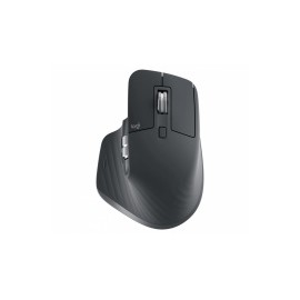 Mouse Ergonómico Logitech Óptico MX Master 3s, Inalámbrico, Bluetooth, 8000DPI, Grafito