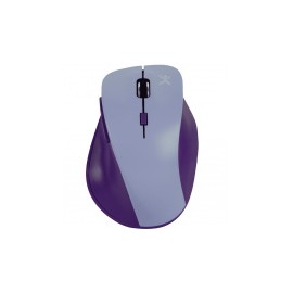Mouse Ergonómico Perfect Choice Óptico Thumb, RF Inalámbrico, 1600DPI, Morado