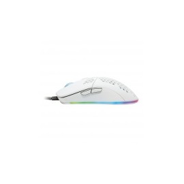 Mouse Gamer Game Factor Óptico MOG601, Alámbrico, USB A, 32.000DPI, Blanco
