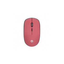 Mouse Ergonómico TechZone TZMOUINA03, Inalámbrico, USB, 1200DPI, Rojo