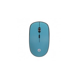 Mouse Ergonómico TechZone TZMOUINA02, Inalámbrico, USB, 1200DPI, Azul