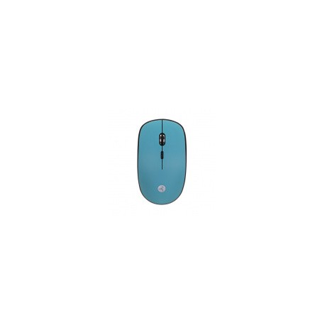 Mouse Ergonómico TechZone TZMOUINA02, Inalámbrico, USB, 1200DPI, Azul