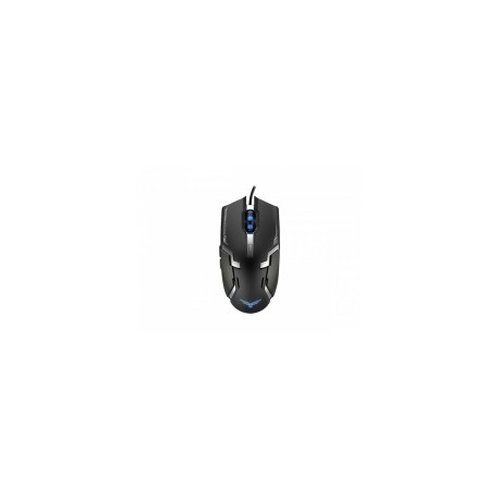 Mouse Gamer Ergonómico Naceb Láser NA-629, Alámbrico, USB, 3200DPI, Negro