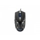 Mouse Gamer Ergonómico Naceb Láser NA-629, Alámbrico, USB, 3200DPI, Negro