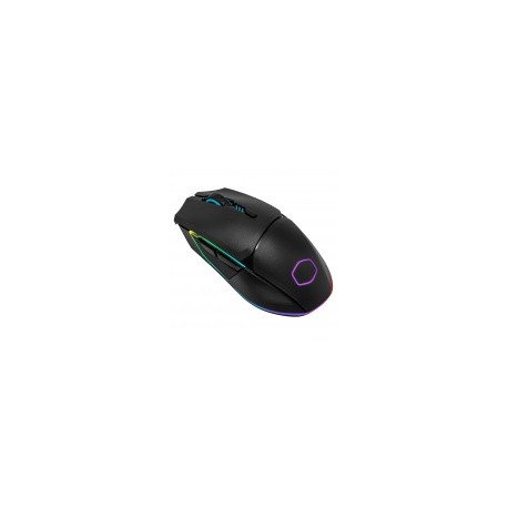 Mouse Gamer Ergonómico Cooler Master Óptico MM831, Alámbrico/Inalámbrico, USB/Bluetooth, 32.000DPI, Negro