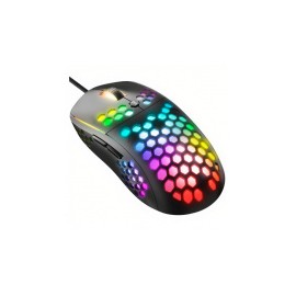 Mouse Gamer Ergonómico Binden Óptico CW903, Alámbrico, USB, 6400DPI, Negro