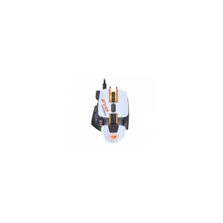Mouse Gamer Cougar Óptico 700M EVO eSPORTS, Alámbrico, USB A, 16.000DPI, Blanco