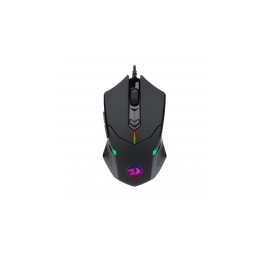 Mouse Gamer Ergonómico Redragon Óptico Centrophorus, Alámbrico, USB A, 7200DPI, Negro